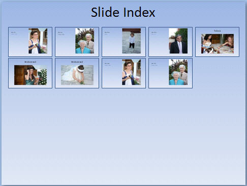Index slides